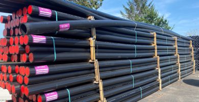 Arrivage des tubes PEHD